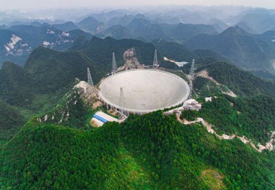 港媒看望中国天眼:假如有外星信号 中国将首先听到