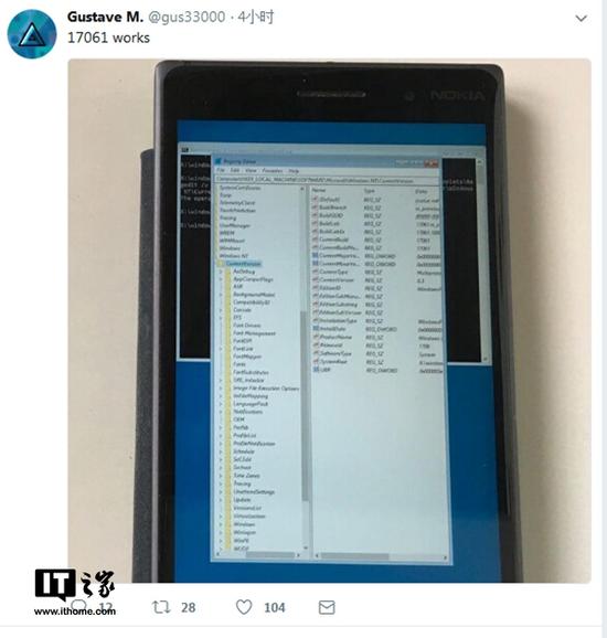 诺基亚Lumia 830成功运转Win 10 ARM版零碎