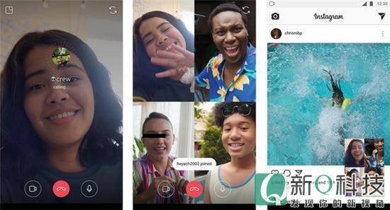 紧随苹果iOS 12：Instagram推出视频群聊功能