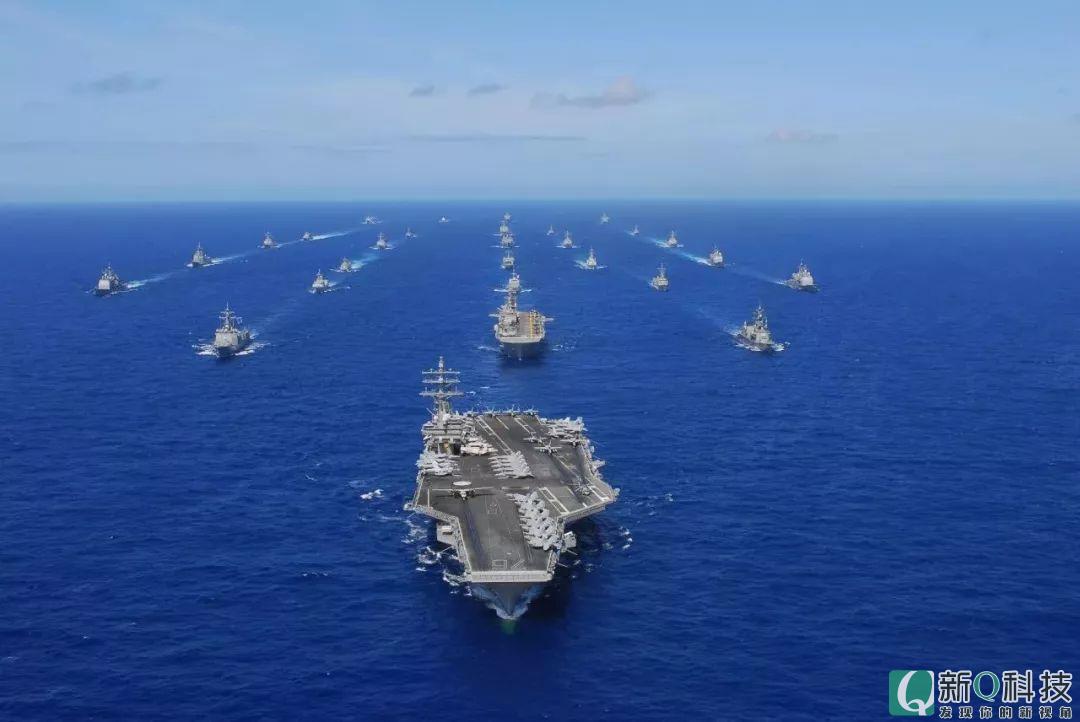 中国海军双航母编队图片