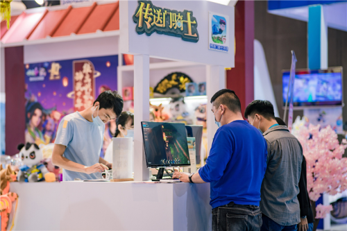 多益网以其精品游戏参与2020年广州文化旅游新业态展