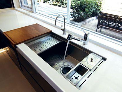 内嵌式厨房水槽的安装方法