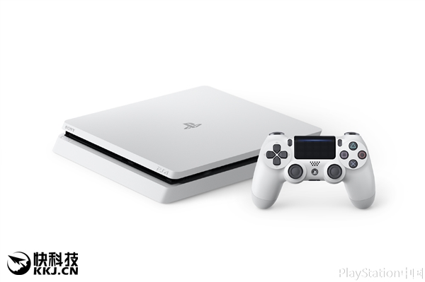 国行PS4 Slim白色版宣布上市：颜值更赞 售价不变